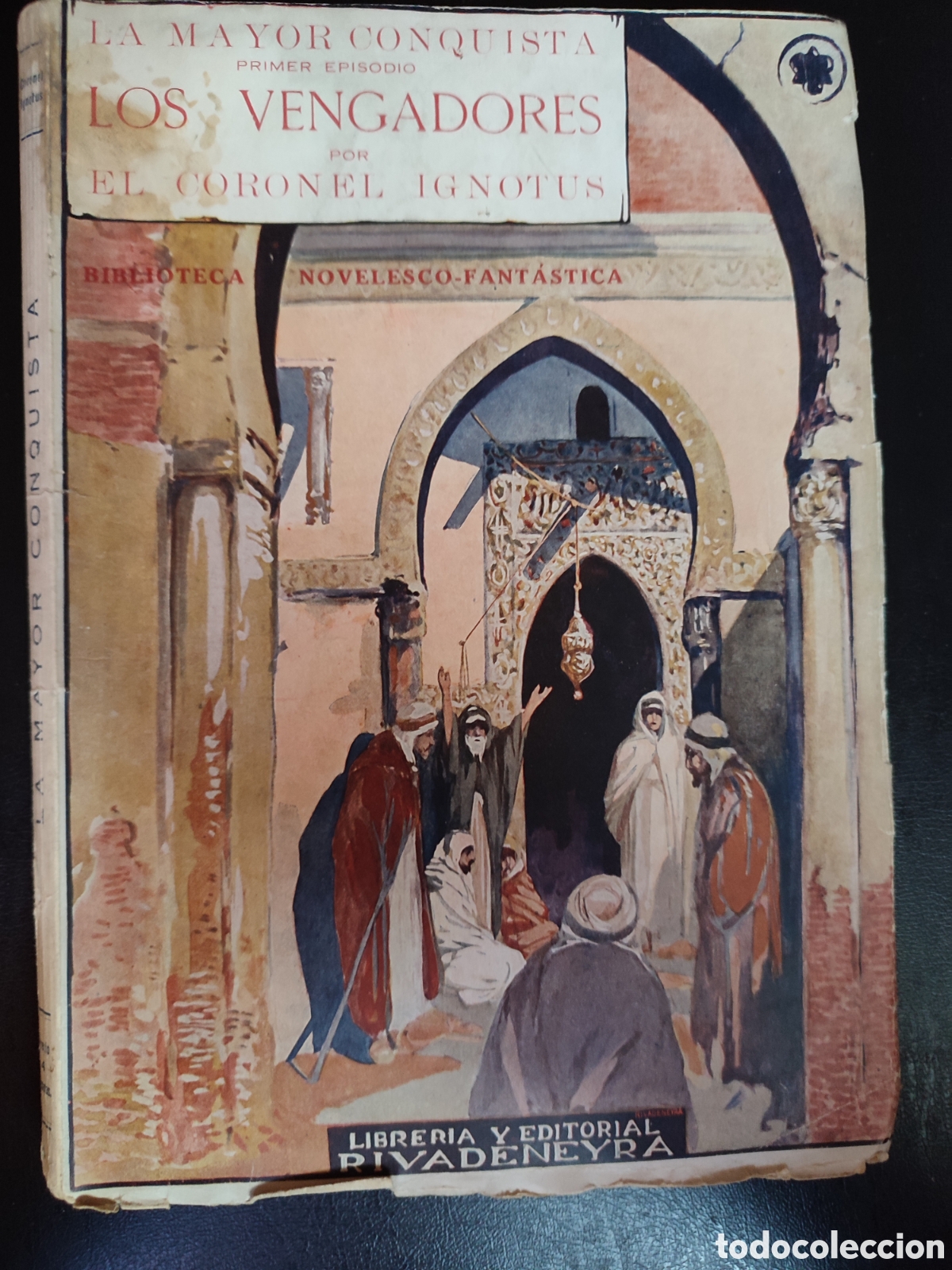 Tebeos: Biblioteca novelesco cient&iacute;fica ,d&eacute;cada de los a&ntilde;os 1920 n&uacute;m 7