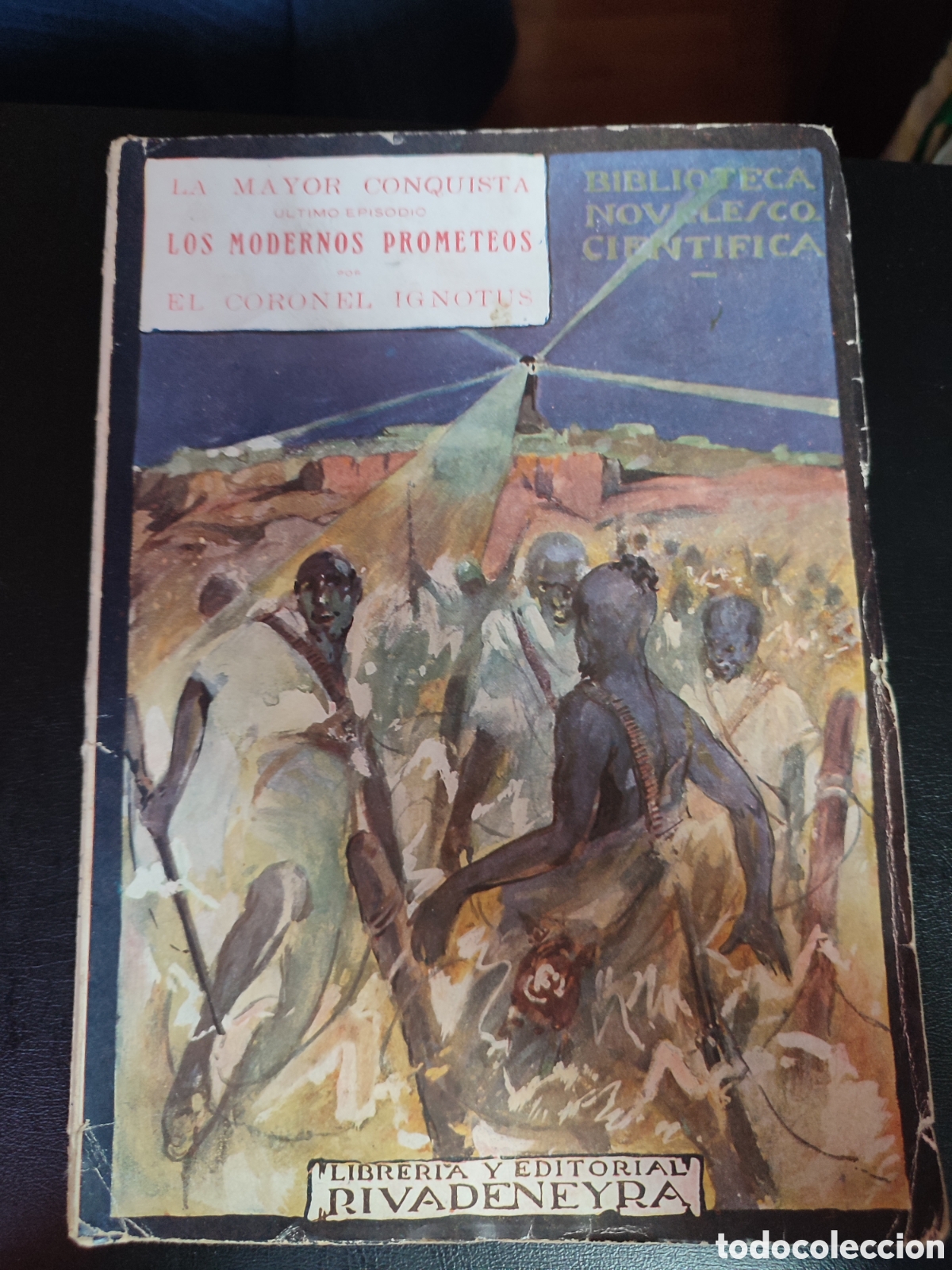 Tebeos: Biblioteca novelesco cient&iacute;fica ,d&eacute;cada de los a&ntilde;os 1920 n&uacute;m 9