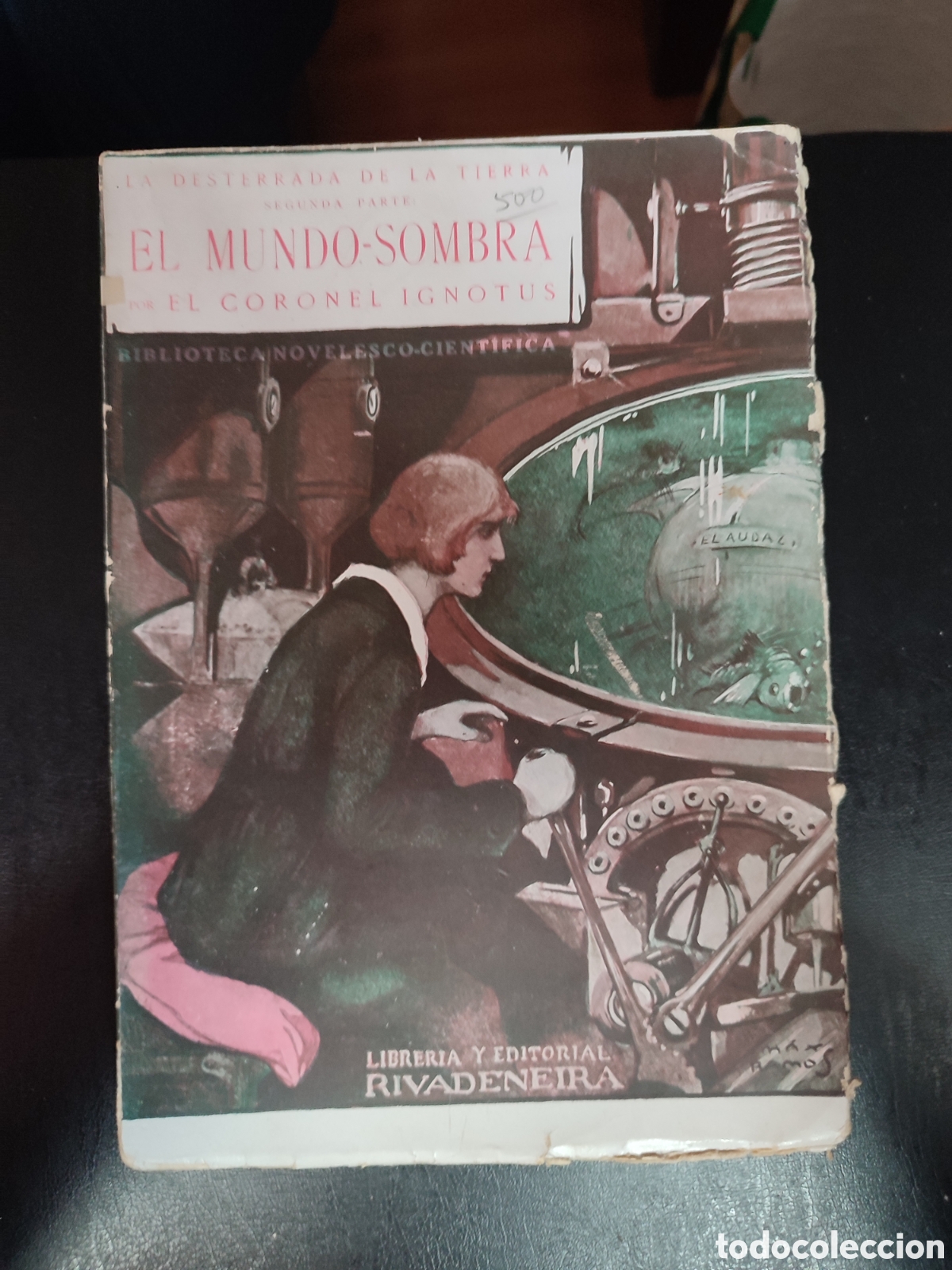 Tebeos: Biblioteca novelesco cient&iacute;fica ,d&eacute;cada de los a&ntilde;os 1920 n&uacute;m 5 - Foto 1