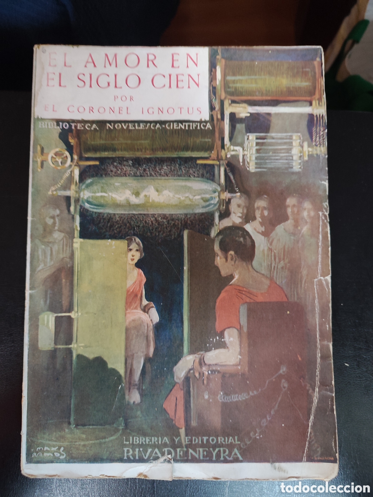 Tebeos: Biblioteca novelesco cient&iacute;fica ,d&eacute;cada de los a&ntilde;os 1920 n&uacute;m 6 - Foto 1
