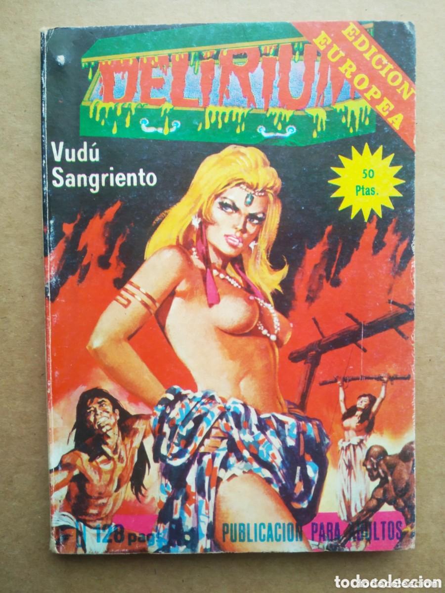 Tebeos: Delirium n&ordm; 24 - Vud&uacute; sangriento (El Viberia, 1976)