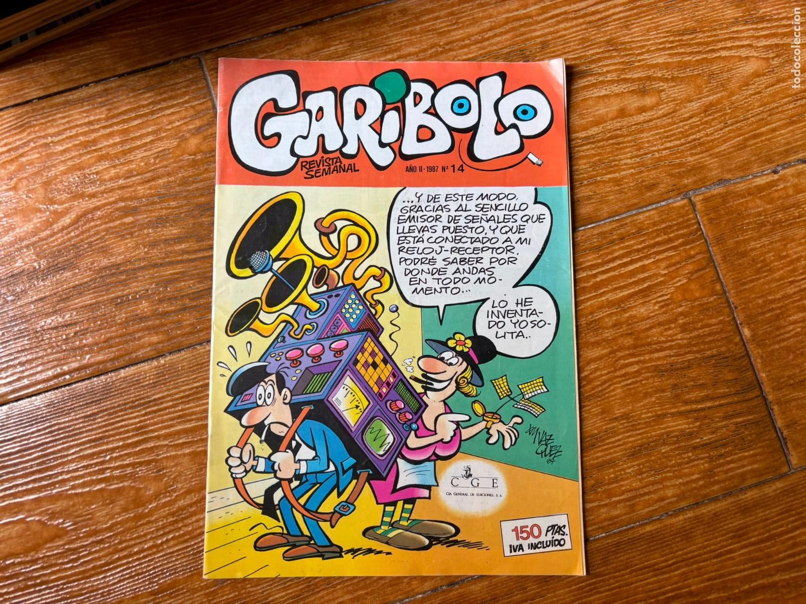 Tebeos: GARIBOLO N&ordm; 14 POR VAZQUEZ