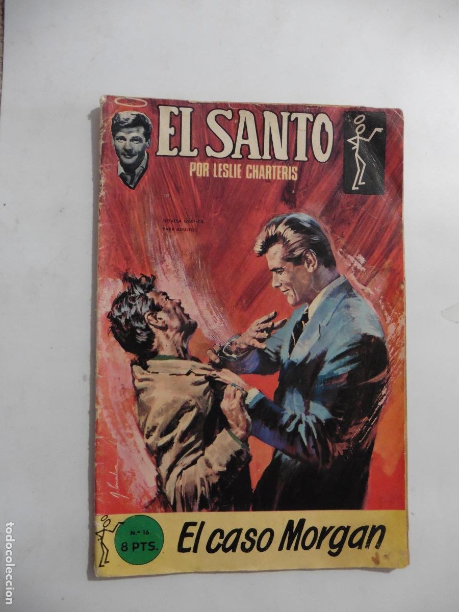 Tebeos: EL SANTO N-16 LESLI CHARTERIS ORIGINAL
