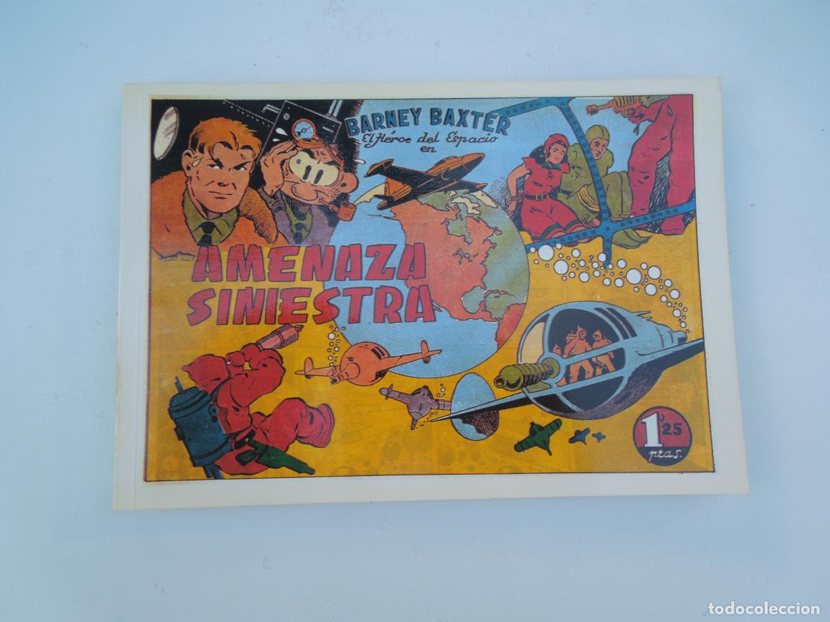 Tebeos: BARNEY BAXTER EL H&Eacute;ROE DEL ESPACIO EN AMENAZA SINIESTRA - N&ordm; 1 - EDICIONES JLA 1986.