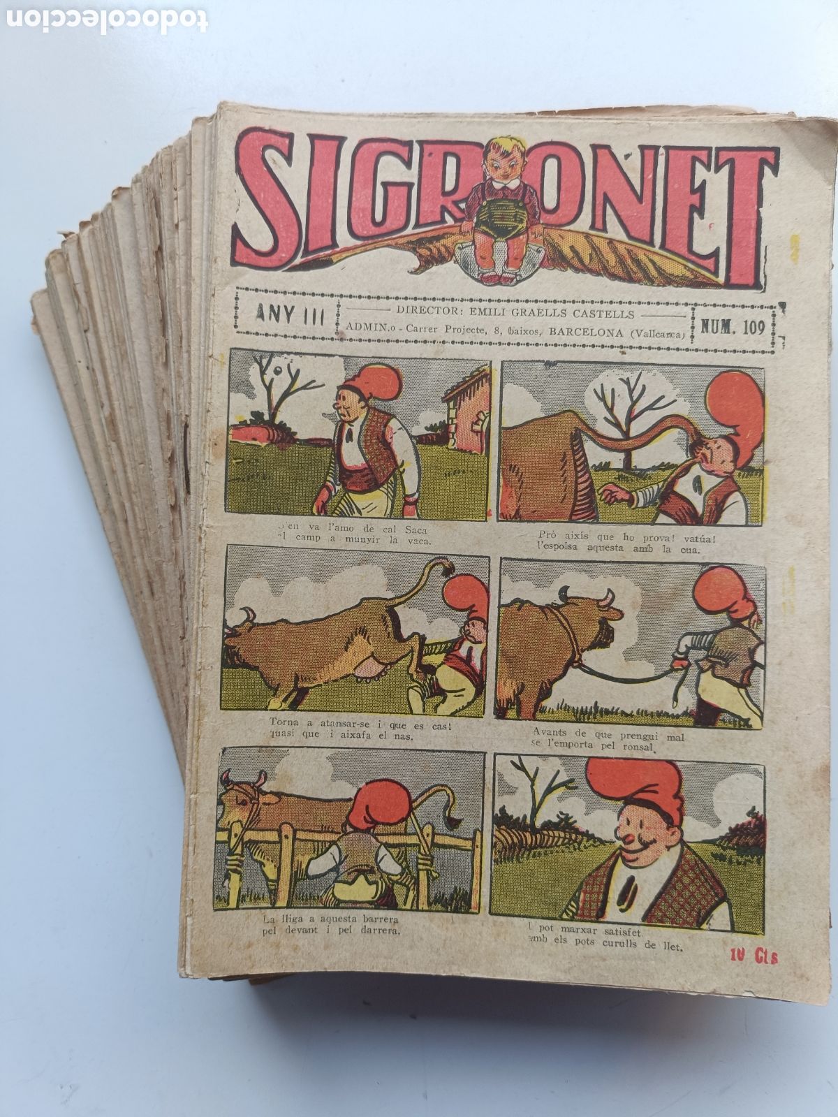 Tebeos: Lot 54 n&ordm;s Sigronet Emili Graells Castells Urda Vinaixa Robert Niel Tamb&eacute; es venen solts a 6&euro;/u.
