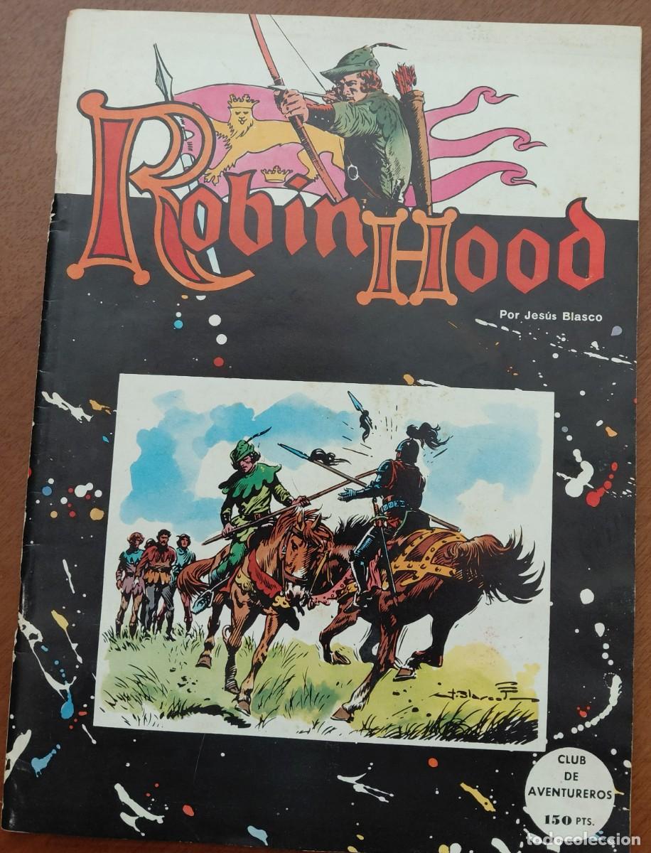 Tebeos: ROBIN HOOD - AVENTUREROS de JESUS BLASCO 1 TOMO (Ediciones AMAIKA - 1982) 29x21