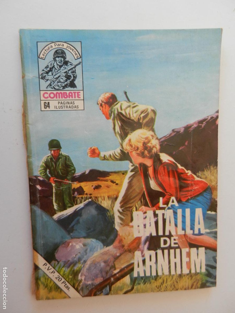 Tebeos: COMBATE - LECTURA PARA JOVENES - LA BATALLA DE ARNHEM - PRODUCCIONES EDITORIALES 1977. M&iacute;tica se