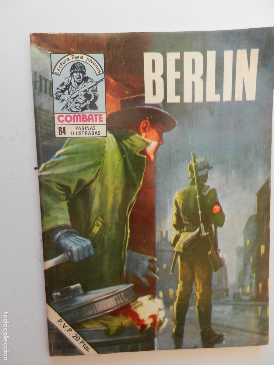 Livros de Banda Desenhada: COMBATE - LECTURA PARA JOVENES - BERLIN - PRODUCCIONES EDITORIALES 1977.