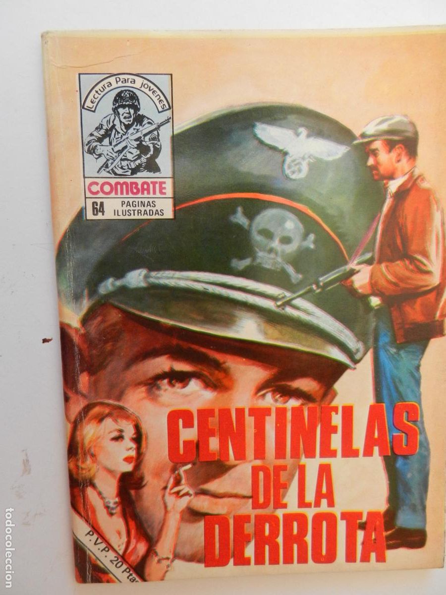 Livros de Banda Desenhada: COMBATE - LECTURA PARA JOVENES - CENTINELAS DE LA DERROTA - PRODUCCIONES EDITORIALES 1977.