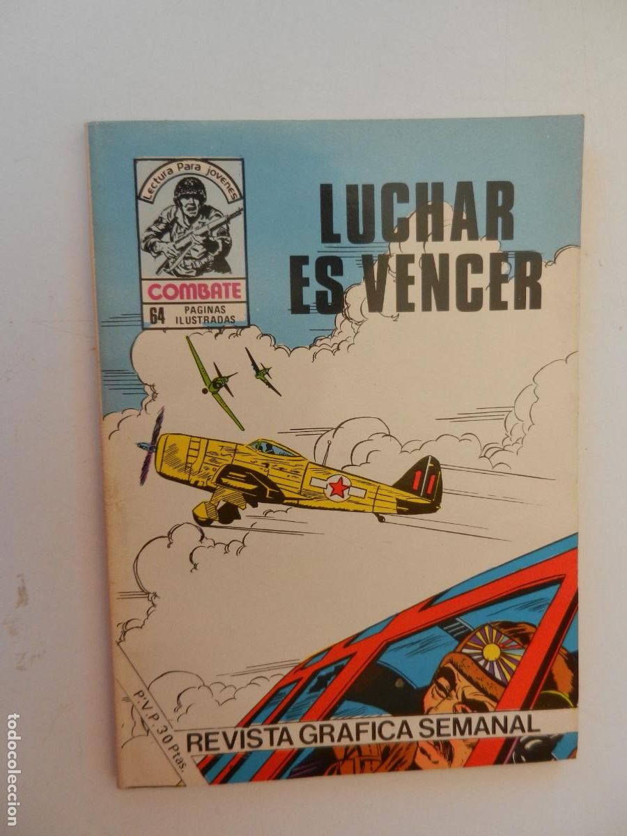 Tebeos: COMBATE - LECTURA PARA JOVENES - LUCHAR ES VENCER - PRODUCCIONES EDITORIALES 1977.