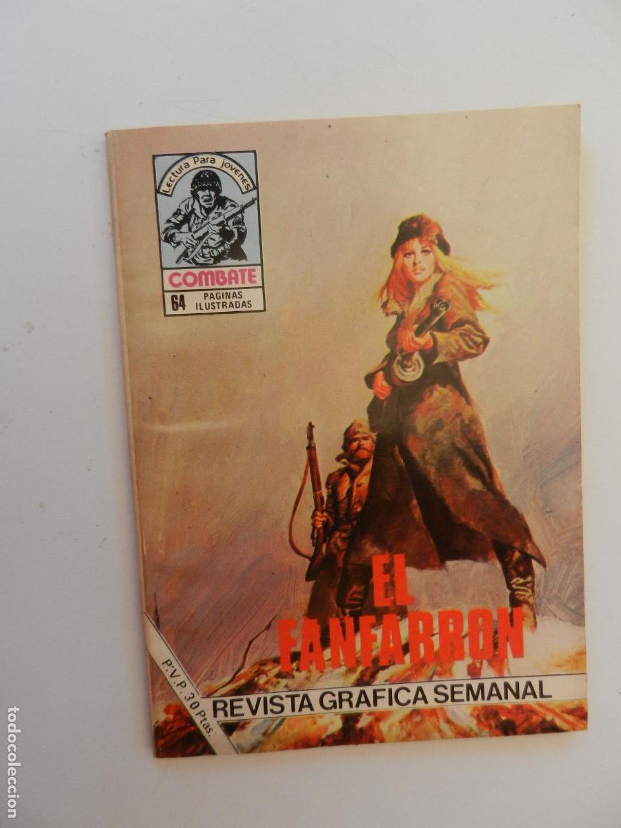 Tebeos: COMBATE - LECTURA PARA JOVENES - EL FANFARR&Oacute;N - PRODUCCIONES EDITORIALES 1977.