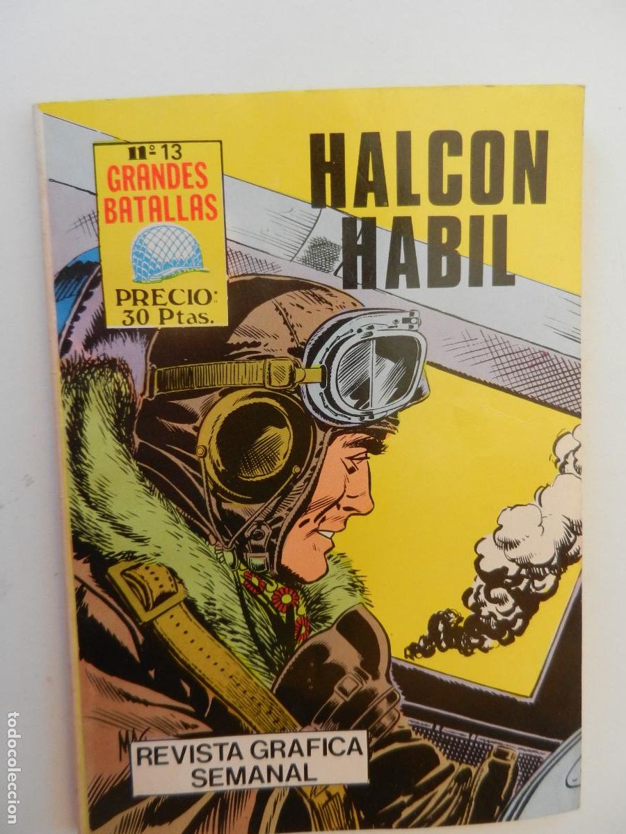 Tebeos: GRANDES BATALLAS - N&ordm; 13 - HALC&Oacute;N H&Aacute;BIL - EDITORIAL ANTALBE 1981.