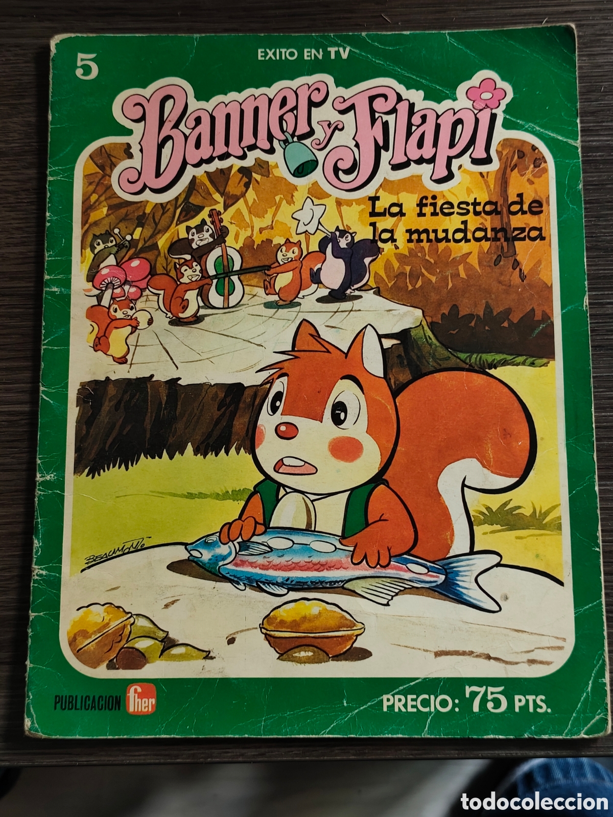 Tebeos: Banner y Flapi 5 la Fiesta de la mudanza fher