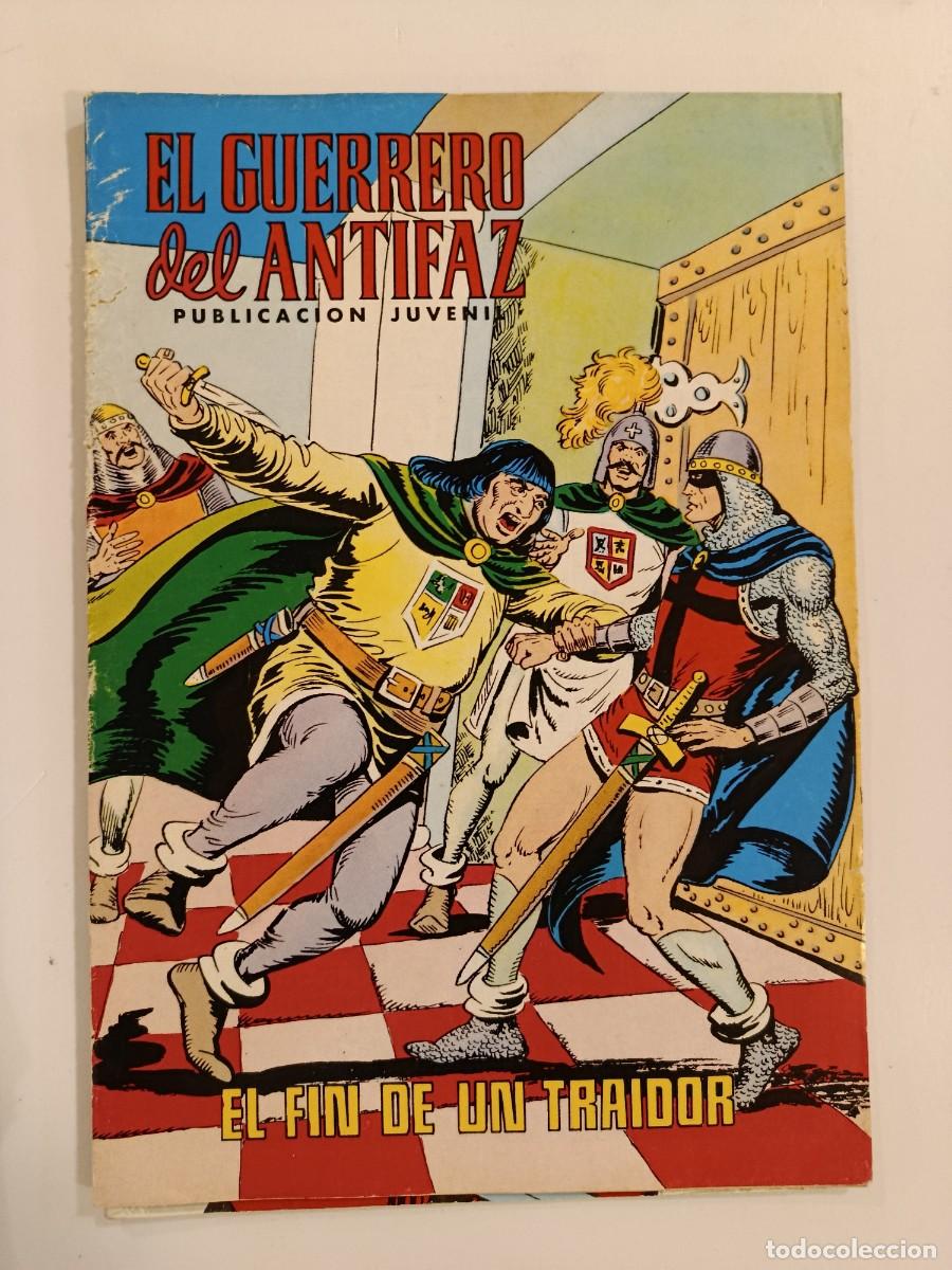 Tebeos: EL GUERRERO DEL ANTIFAZ 337. EL FIN DE UN TRAIDOR. A COLOR. EDIVAL. 1978