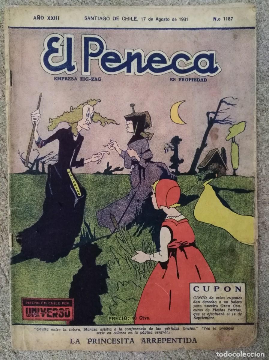 Tebeos: El Peneca 1187.Chile