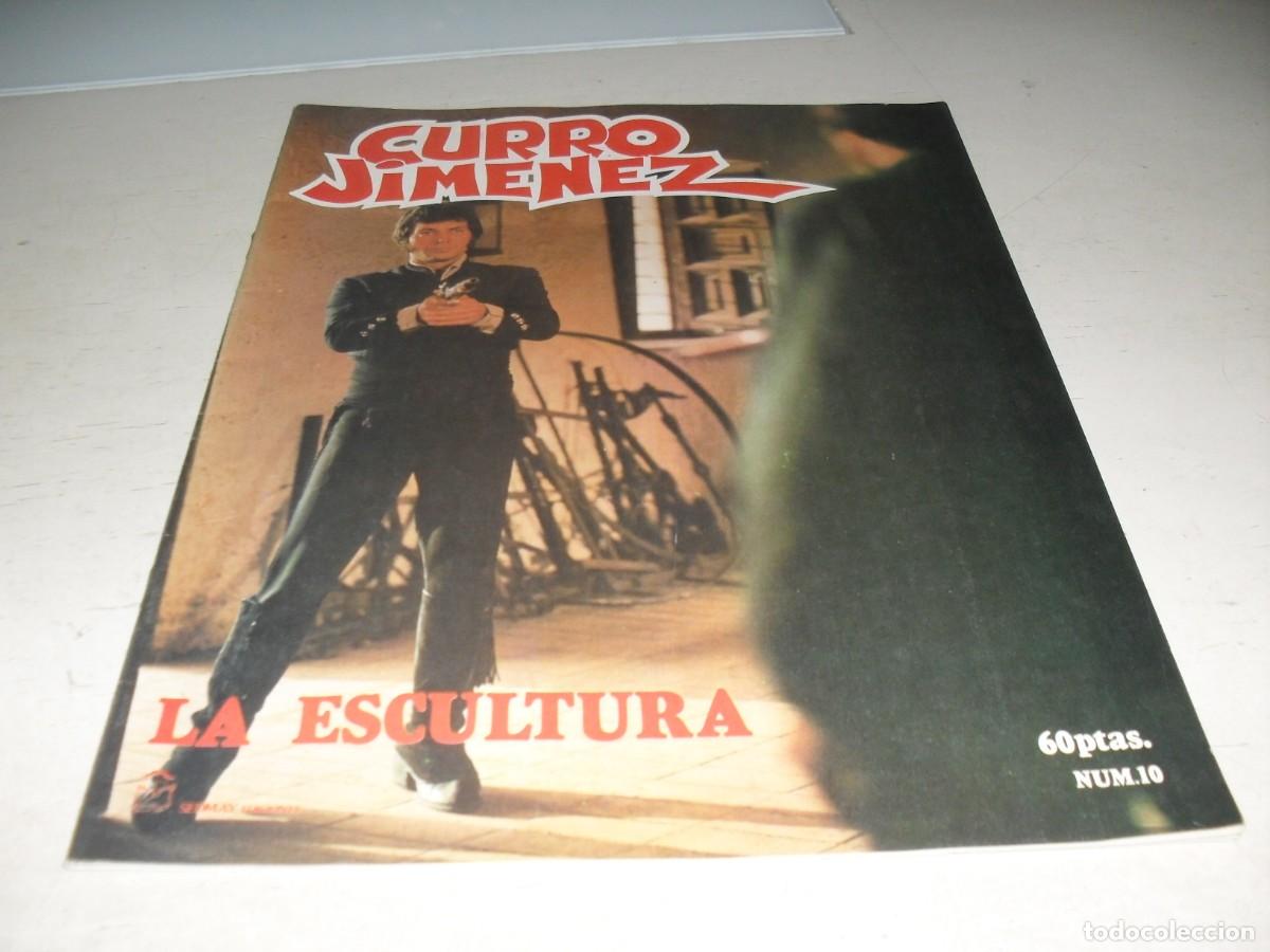 Tebeos: CURRO JIMENEZ N&ordm; 10,DE 24,LA ESCULTURA,Y CON POSTER.SEDMAY EDICIONES ,1977