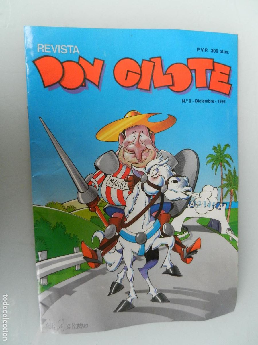 Tebeos: DON GILOTE REVISTA N&ordm; 0 - DICIEMBRE 1992