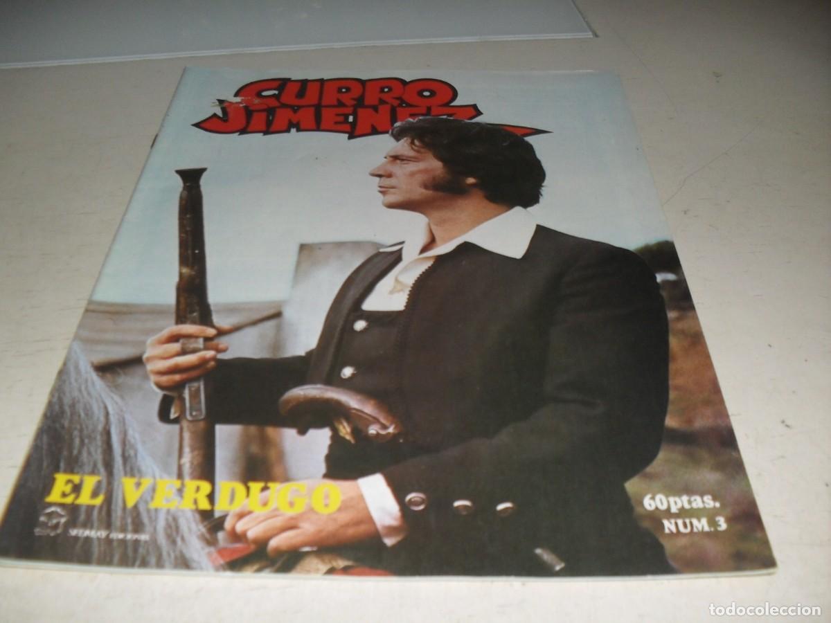 Tebeos: CURRO JIMENEZ N&ordm; 3,EL VERDUGO,Y CON POSTER.SEDMAY EDICIONES ,1977