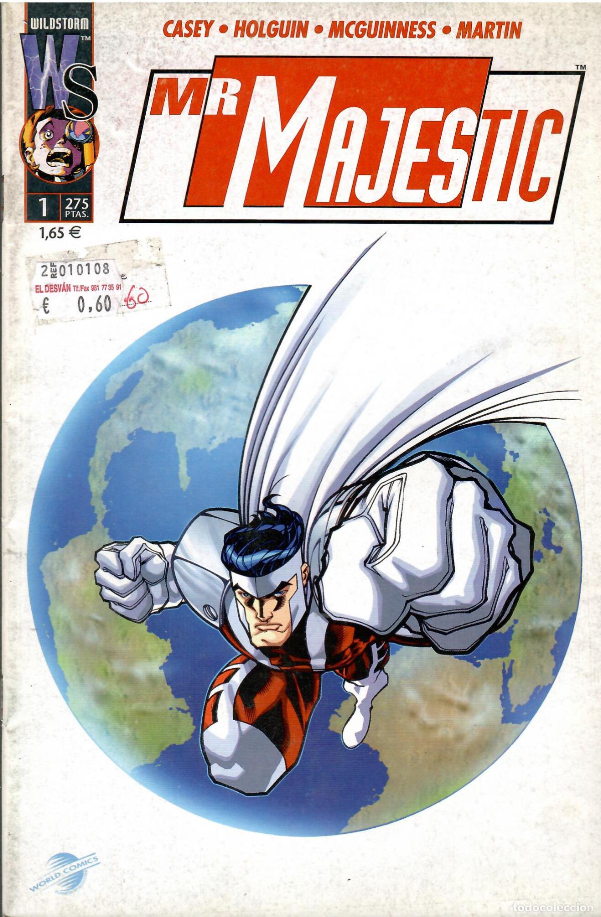 Tebeos: Comic Mr. Majestic, n&ordm; 1 (en castellano) - World Comics