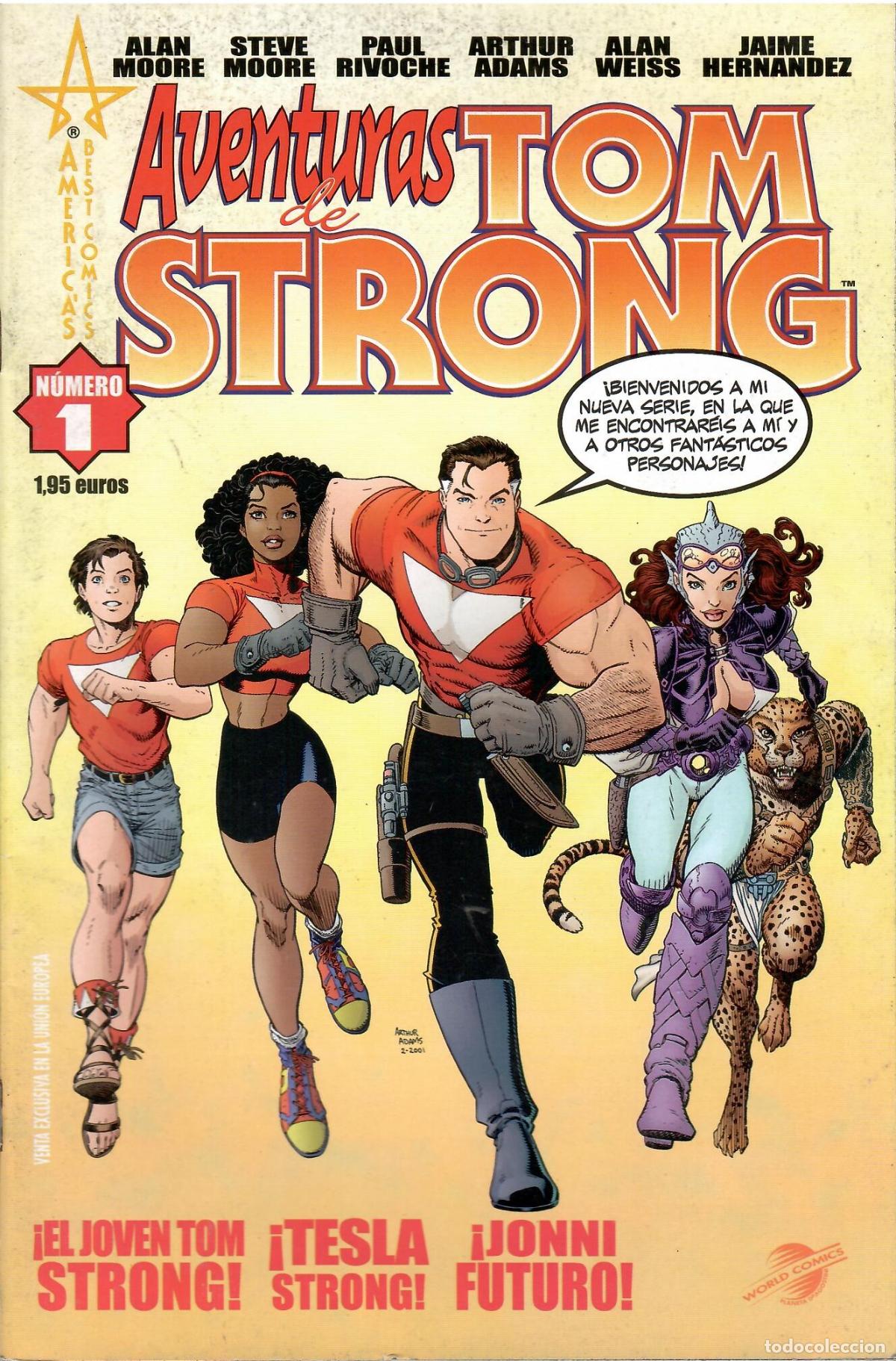 Tebeos: Comic Aventuras de Tom Strong, n&ordm; 1 - World Comics