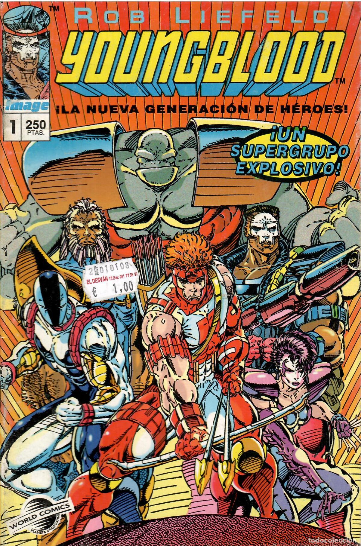 Tebeos: Comic Youngblood, n&ordm; 1 (en castellano) - Image
