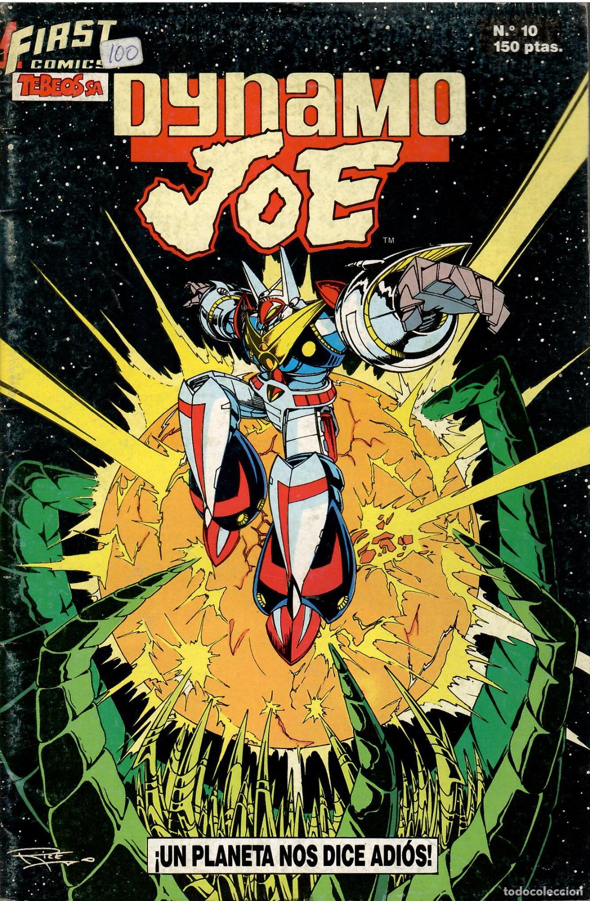 Tebeos: Comic Dynamo Joe, n&ordm; 10 (en castellano) - First Comics, Tebeos S.A.