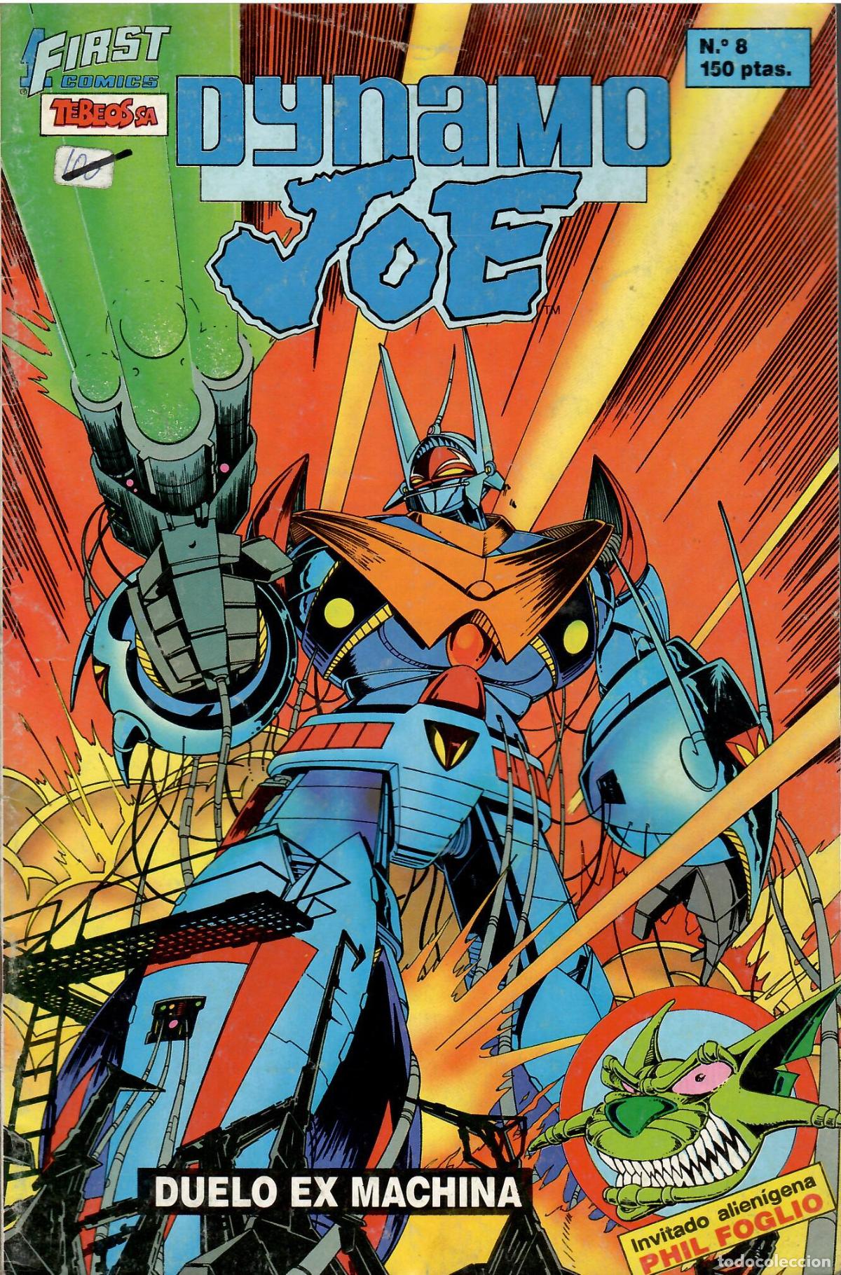 Tebeos: Comic Dynamo Joe, n&ordm; 8 (en castellano) - First Comics, Tebeos S.A.