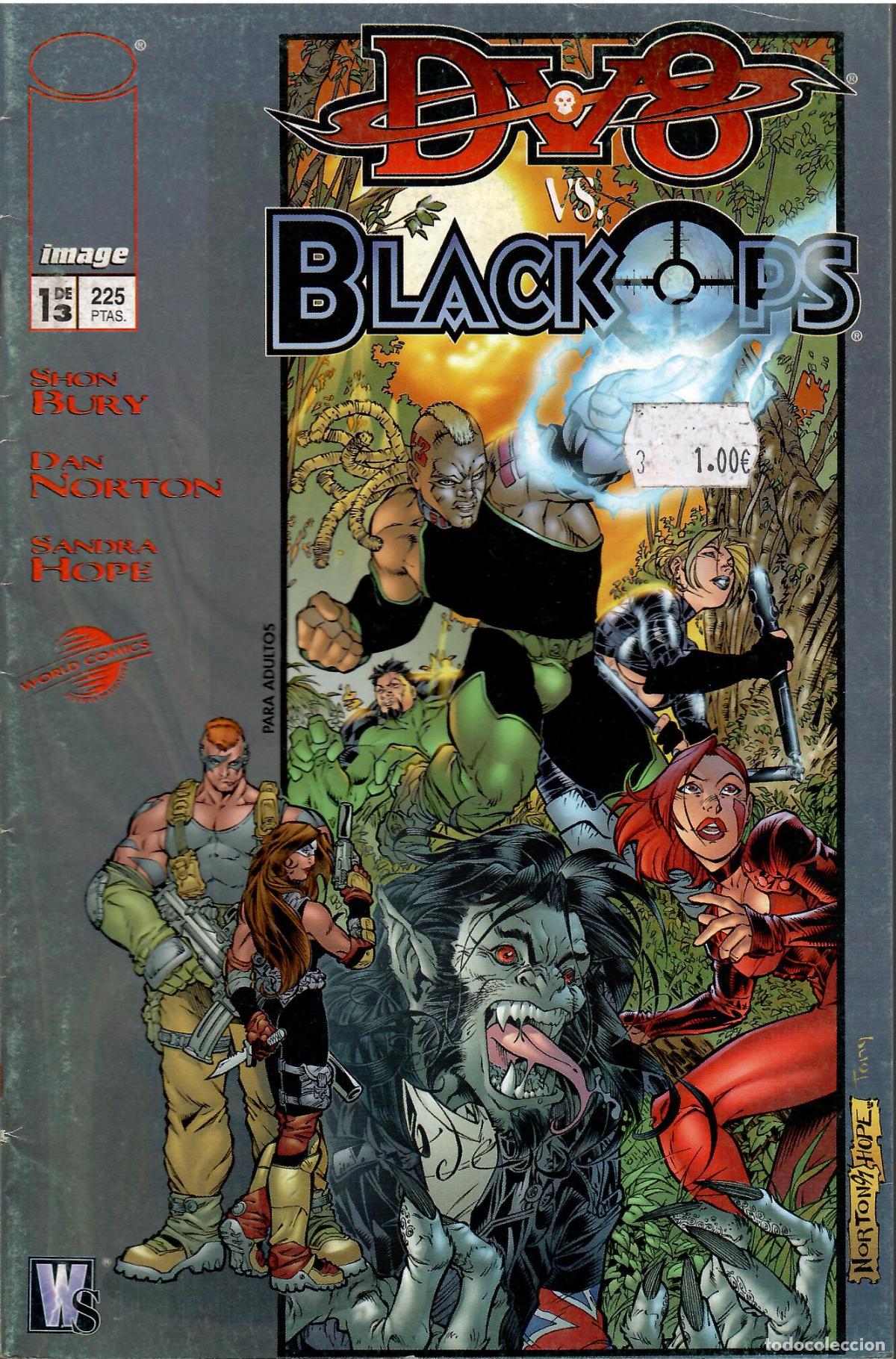 Tebeos: Comic DV8 vs Blackops, n&ordm; 1 (en castellano) - Image