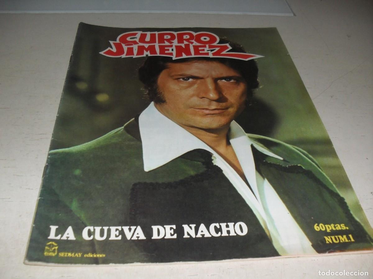 Tebeos: CURRO JIMENEZ N&ordm; 1.EL 1&ordm;,LA CUEVA DE NACHO,Y CON POSTER.SEDMAY EDICIONES ,1977