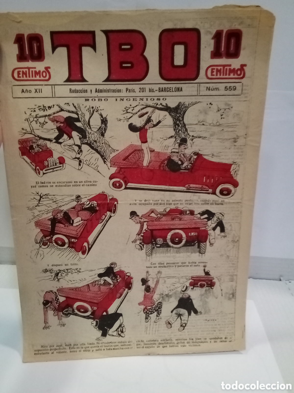 Tebeos: TBO a&ntilde;o XII n&uacute;mero 559