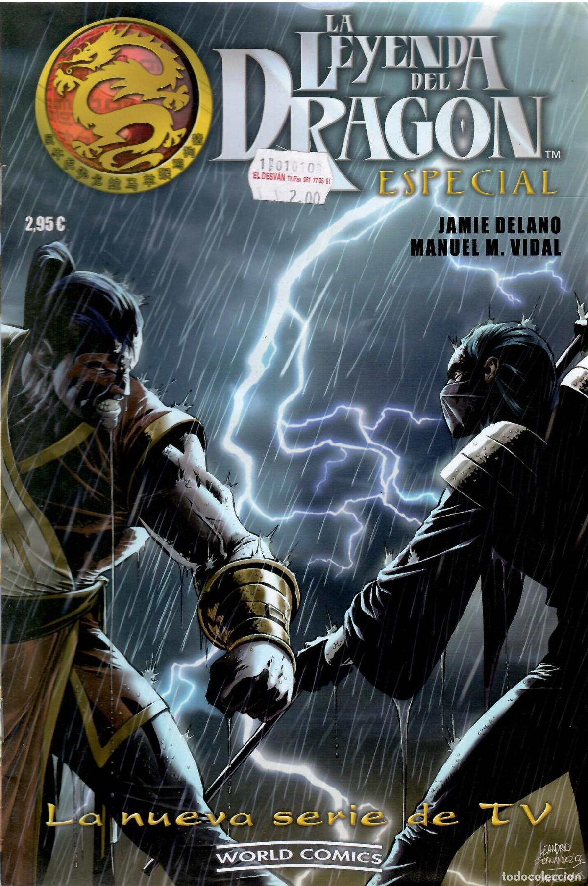 Tebeos: Comic La leyenda del dragon. Especial - World Comcis