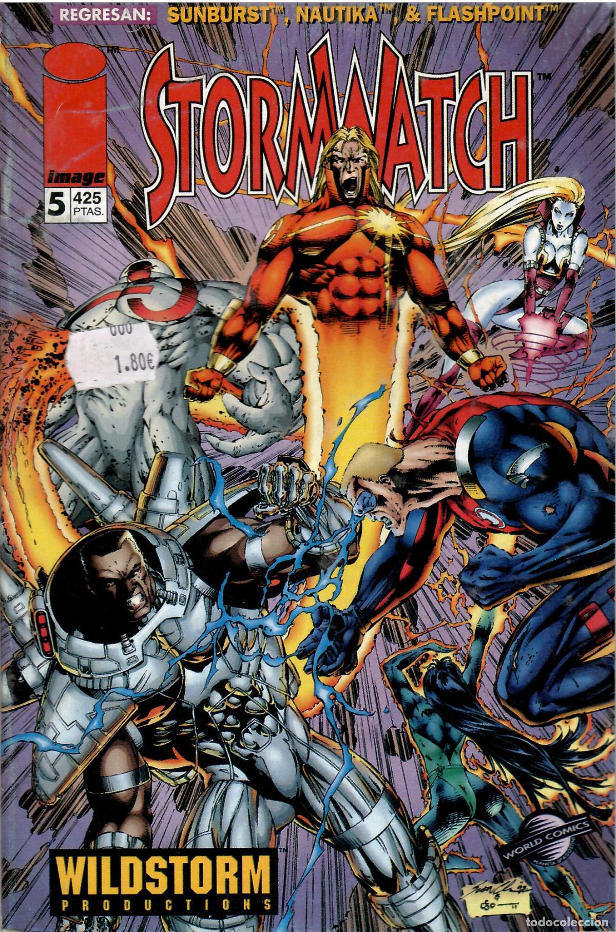 Tebeos: Comic StormWatch, n&ordm; 5 (en castellano) - Image