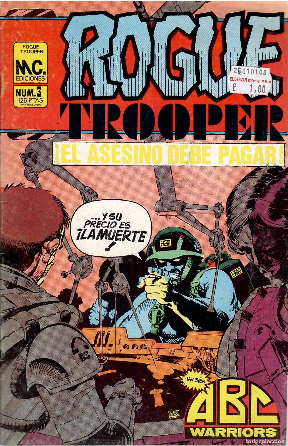 Tebeos: Comic Rogue Trooper, n&ordm; 3 (en castelllano) - MC Ediciones