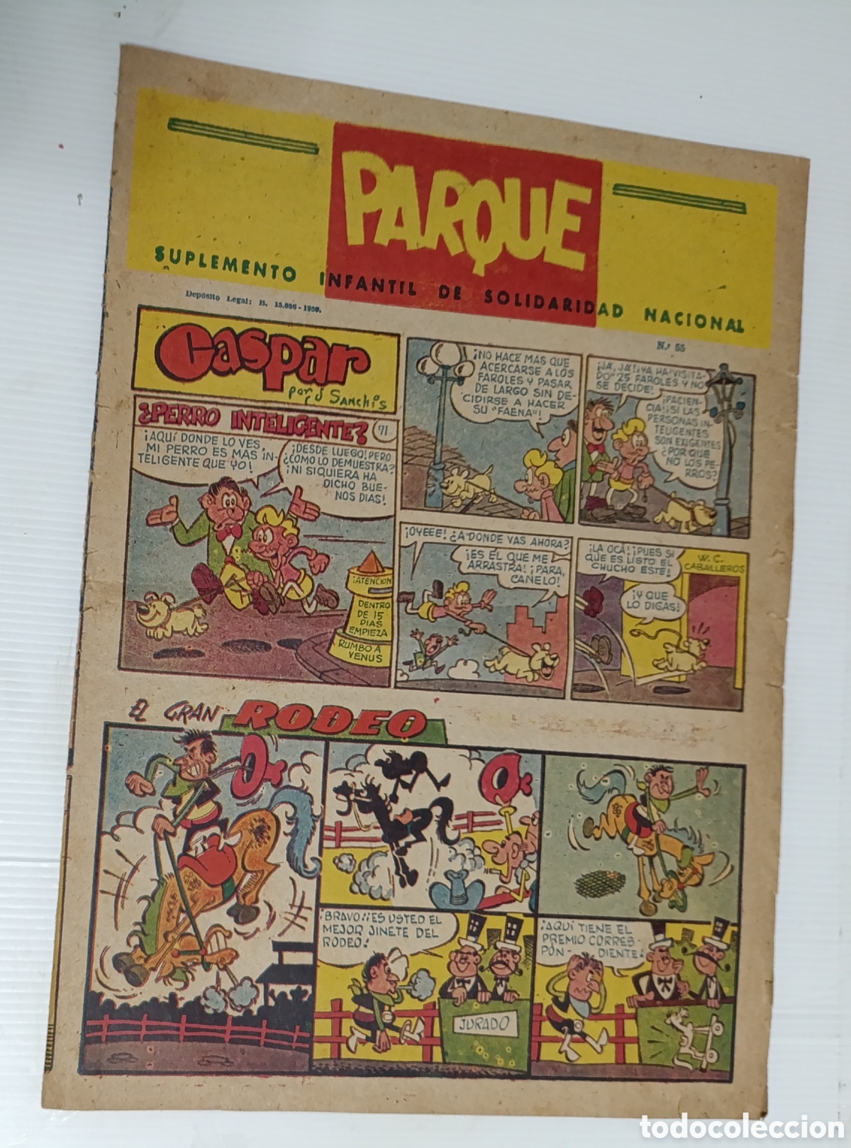 Tebeos: Lote de 3 Suplementos el Parque - Foto 2