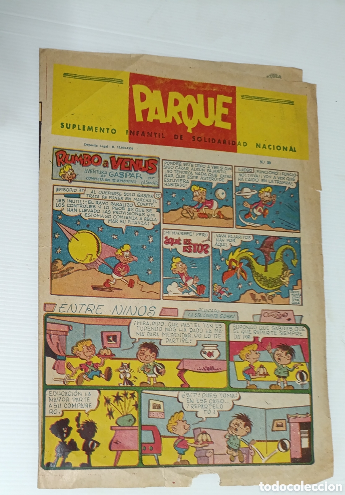 Tebeos: Lote de 3 Suplementos el Parque - Foto 3