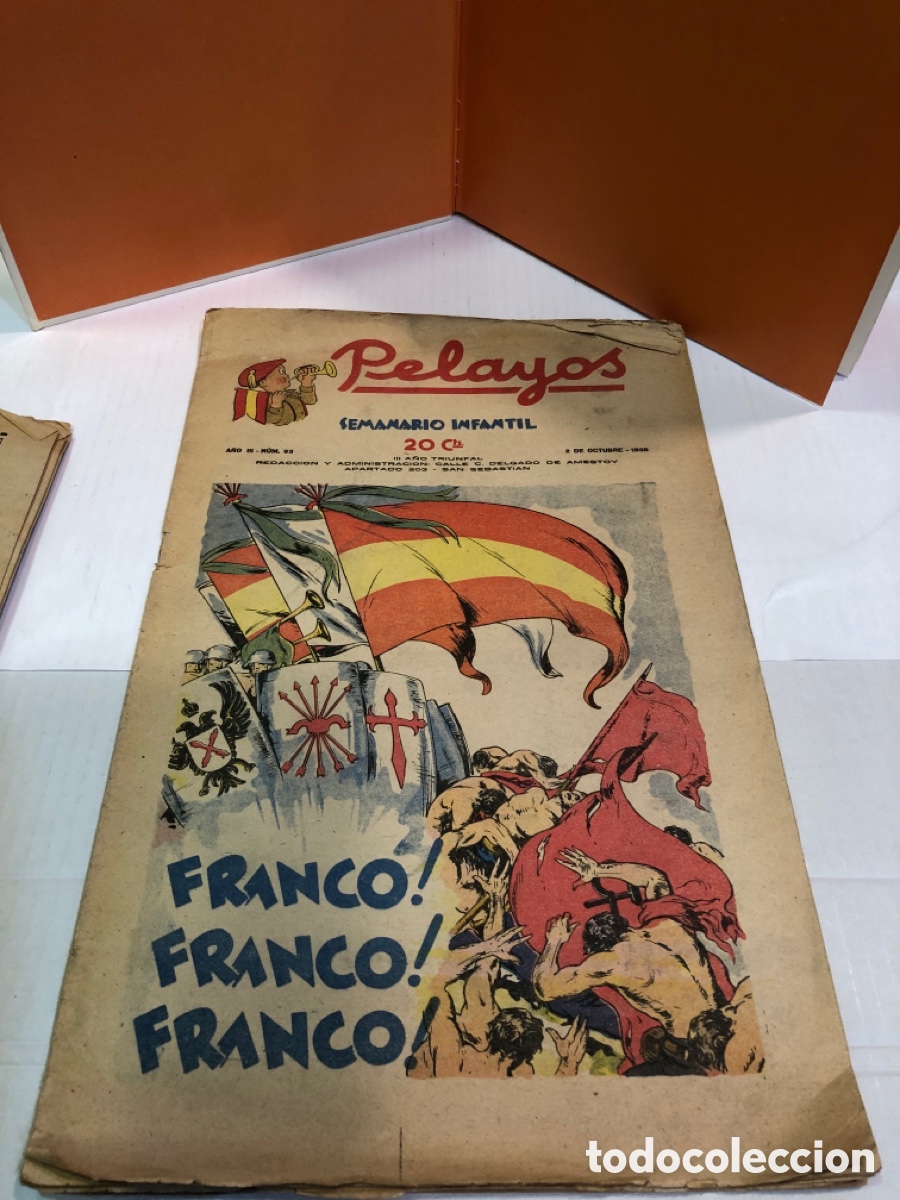 Tebeos: Pelayos - Semanario Infantil. A&ntilde;o III, N&ordm; 93.