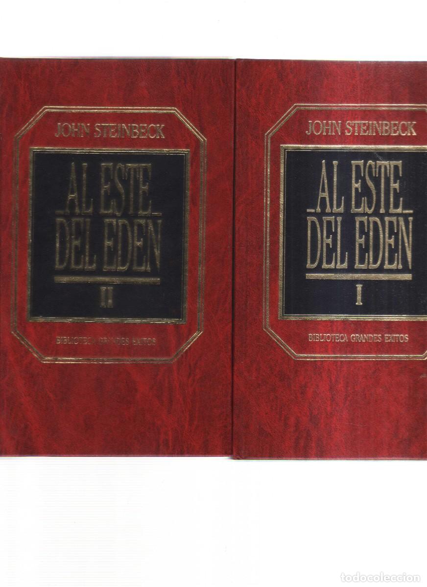 Tebeos: AL ESTE DEL EDEN DOS TOMOS JOHN STEINBECK BIBLIOTECA GRANDES EXITOS