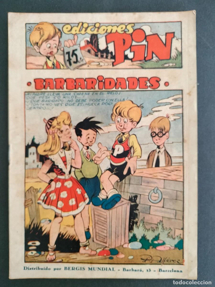 Tebeos: EDICIONES PIN N&ordm; 4 - BARBARIDADES - ORIGINAL BERGIS MUNDIAL 1946 BUEN ESTADO!!