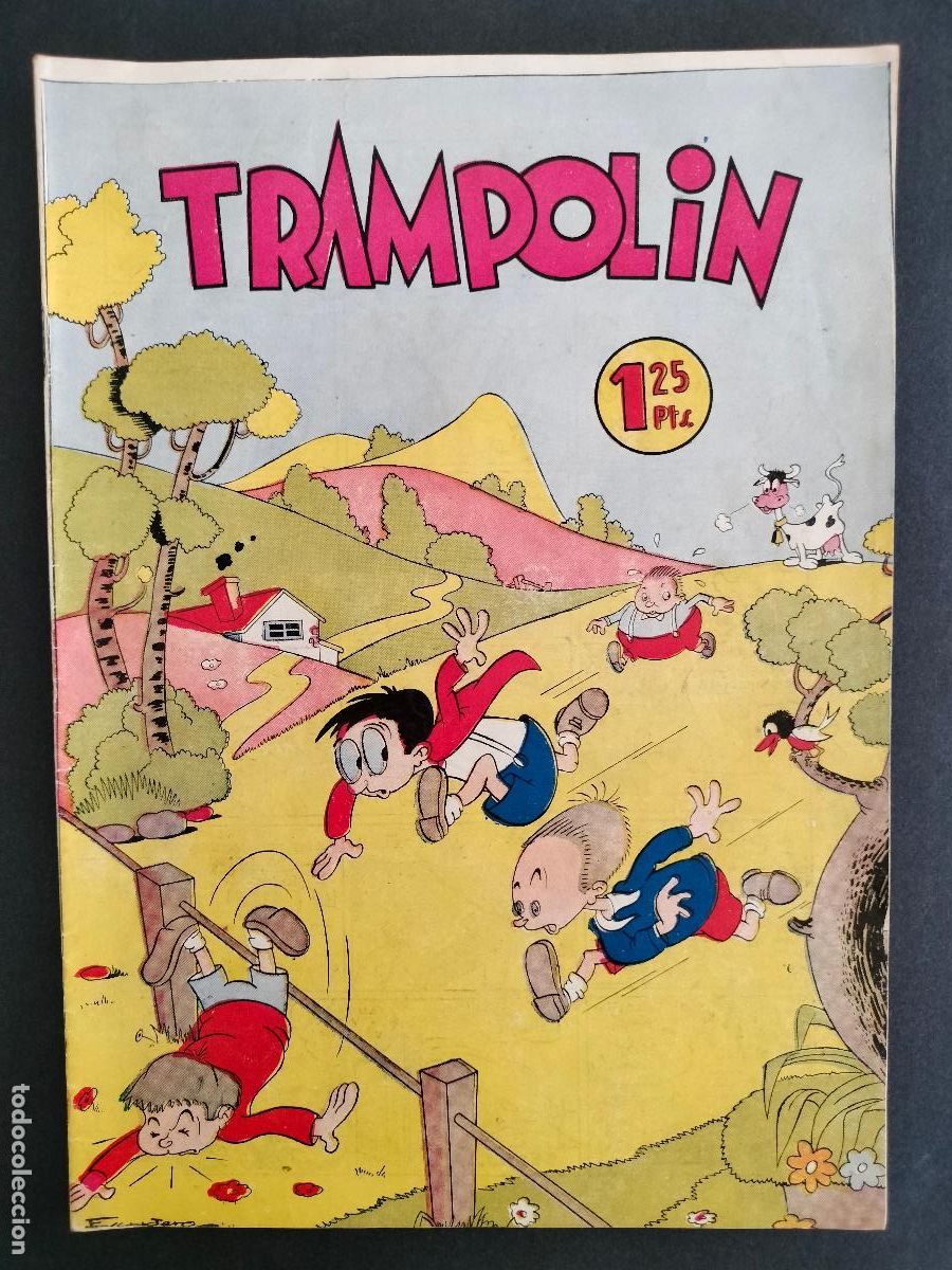 BDs: TRAMPOLIN N&ordm; 1 TERCERA EPOCA ORIGINAL ACCION CATOLICA 1950 EXCELENTE!!!