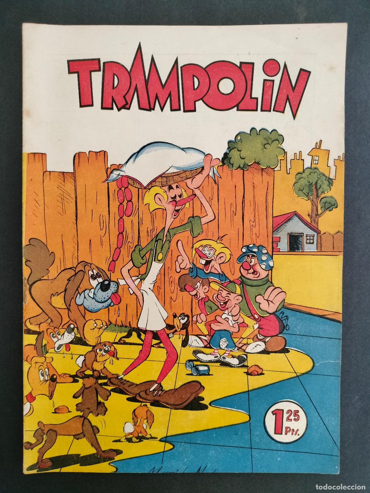 Giornalini: TRAMPOLIN N&ordm; 7 TERCERA EPOCA ORIGINAL ACCION CATOLICA 1951 MUY BUEN ESTADO!!!