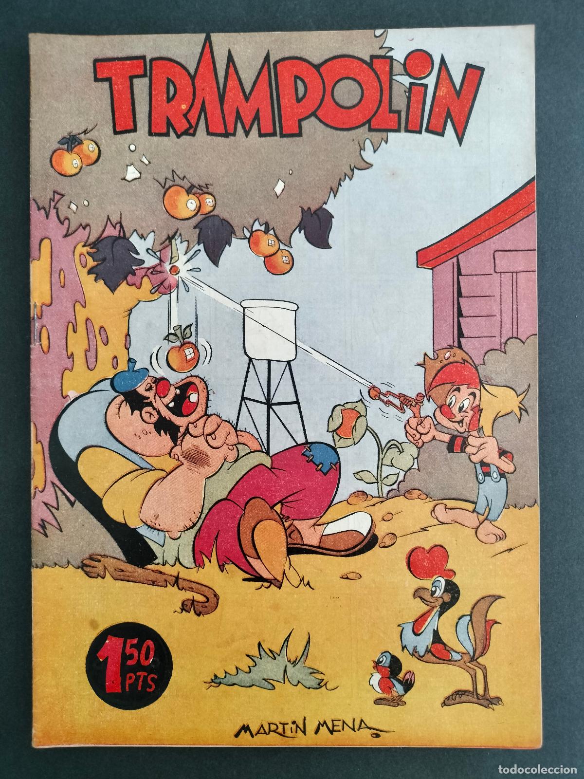 Tebeos: TRAMPOLIN N&ordm; 28 TERCERA EPOCA ORIGINAL ACCION CATOLICA 1952 MUY BUEN ESTADO!!!