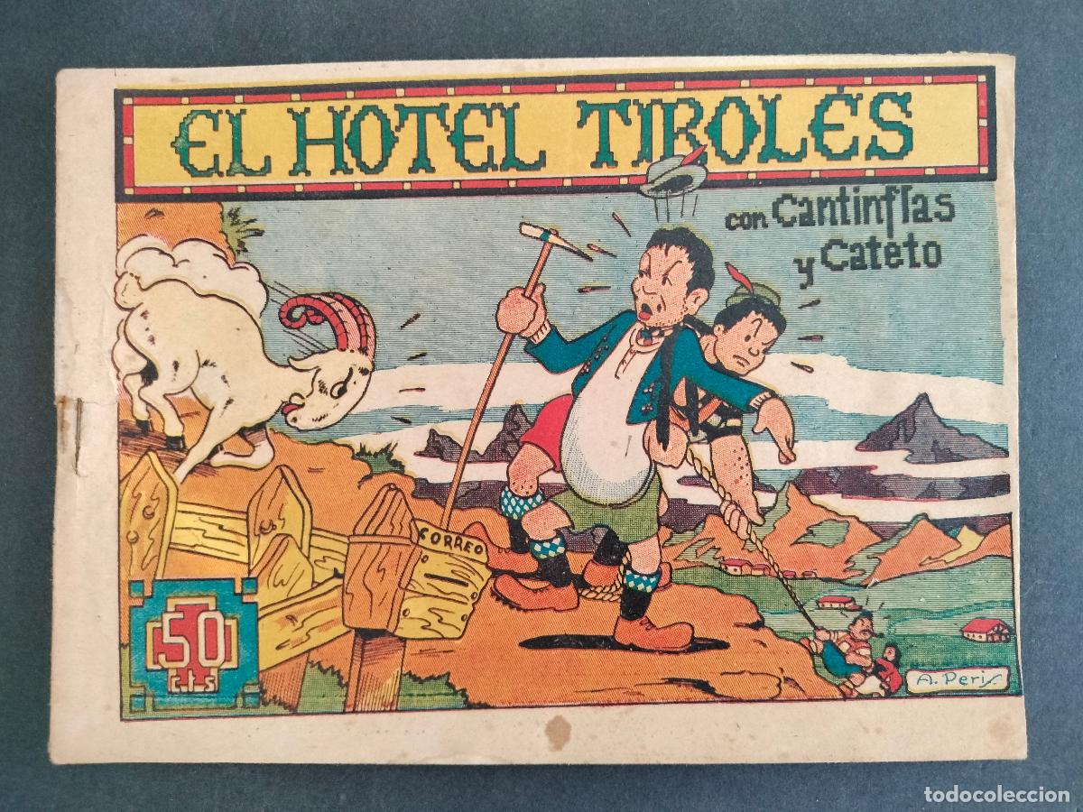 Tebeos: CANTINFLAS Y CATETO N&ordm; 17 ORIGINAL EDICIONES LERSO 1947 MUY DIFICIL!!!