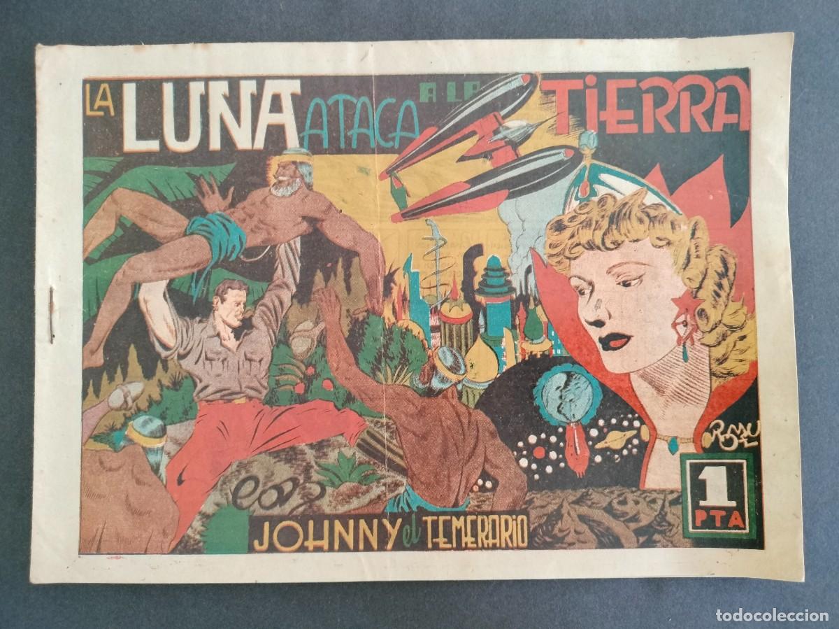 Giornalini: JOHNNY EL TEMERARIO N&ordm; 5 - ROMEU - ORIGINAL 1949 IBERO AMERICANAS BUEN ESTADO MUY DIFICIL!!