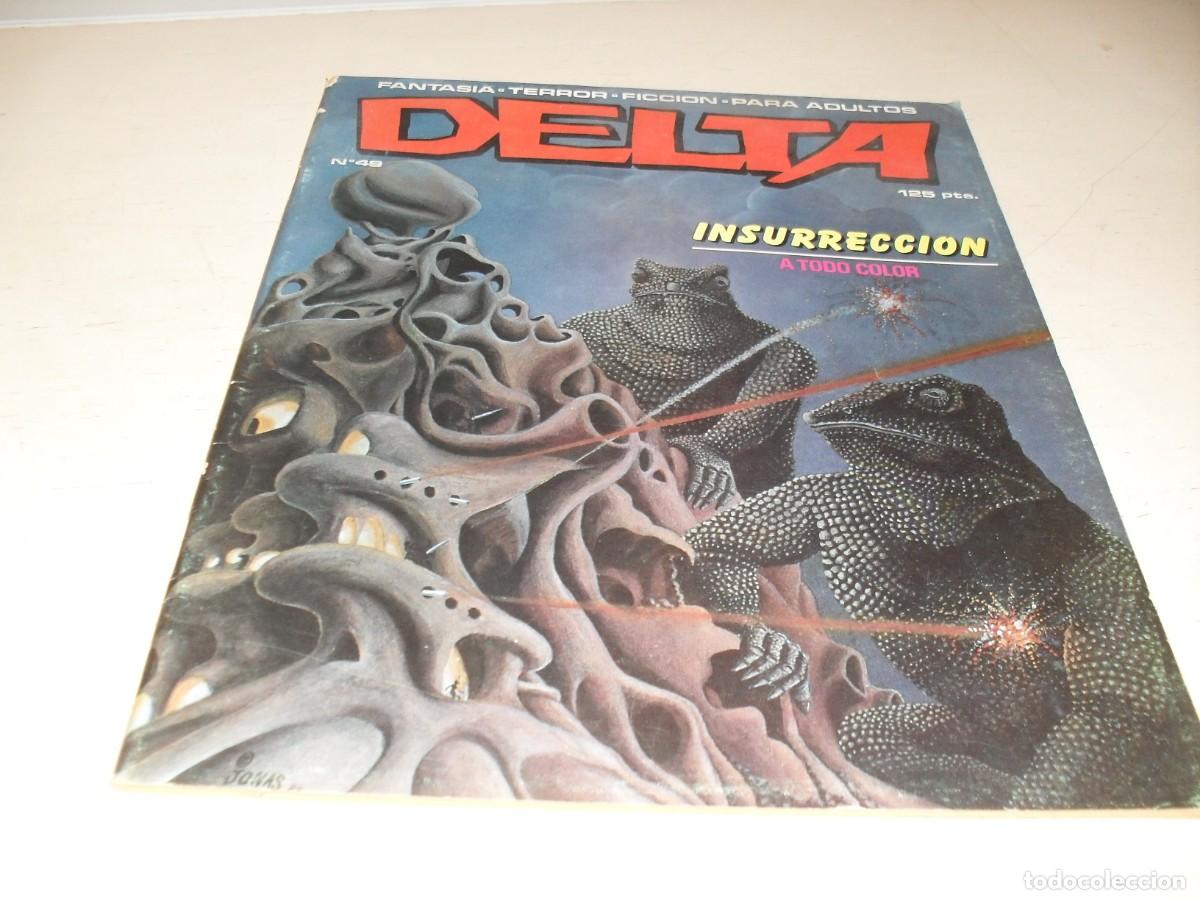 Tebeos: DELTA N&ordm; 49,ULTIMO N&ordm;,CON INSURRECCION,DE TOM SUTTON,EDITA DELTA,1980