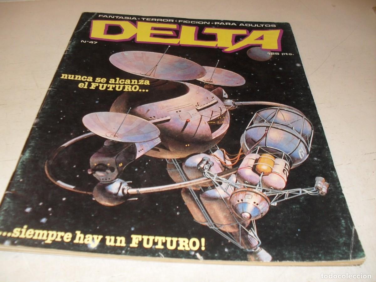 Tebeos: DELTA N&ordm; 47,DE 49,CON CIBORG,DE GEORGE TUSKA,NUNCA REEDITADA,EDITA DELTA,1980