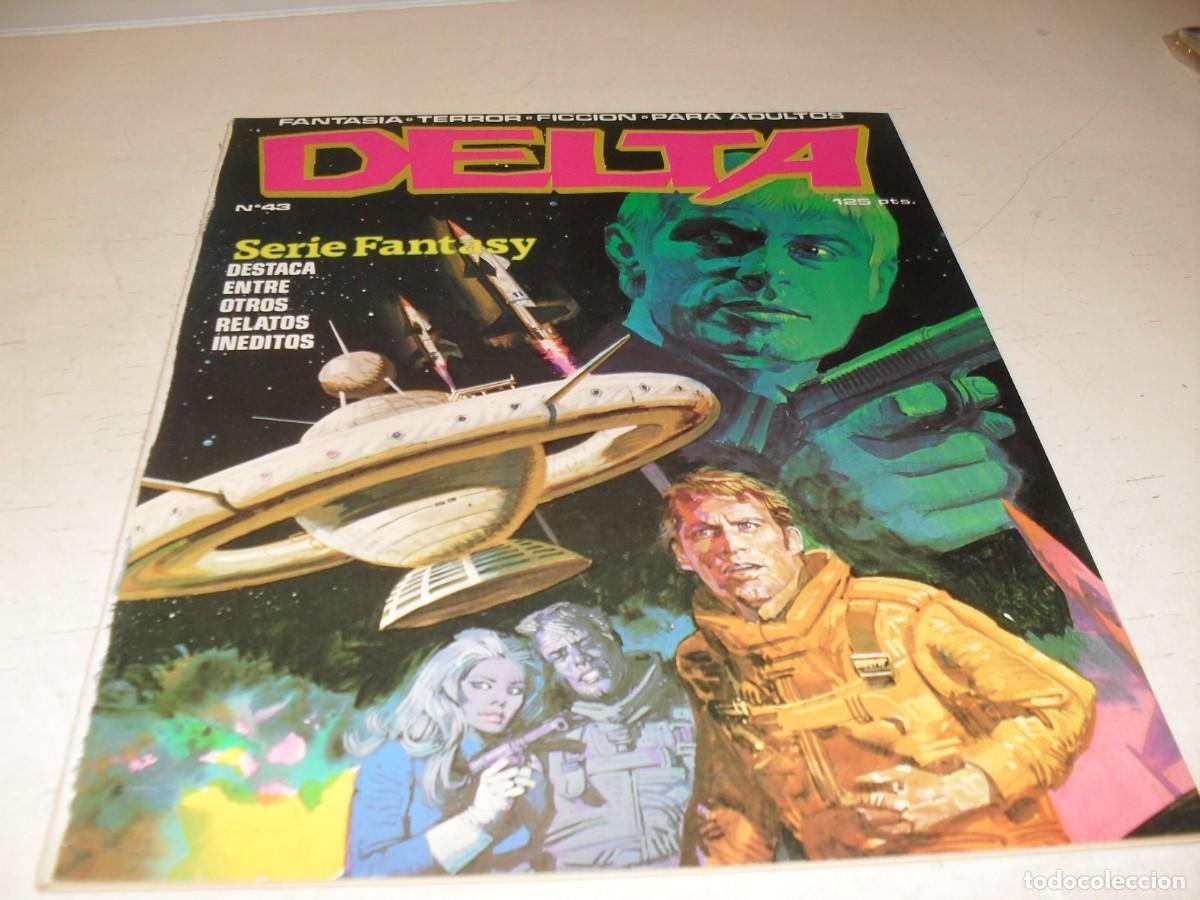 Tebeos: DELTA N&ordm; 43,DE 49,CON LA MUJER DEL MANTO NEGRO,EDITA DELTA,1980