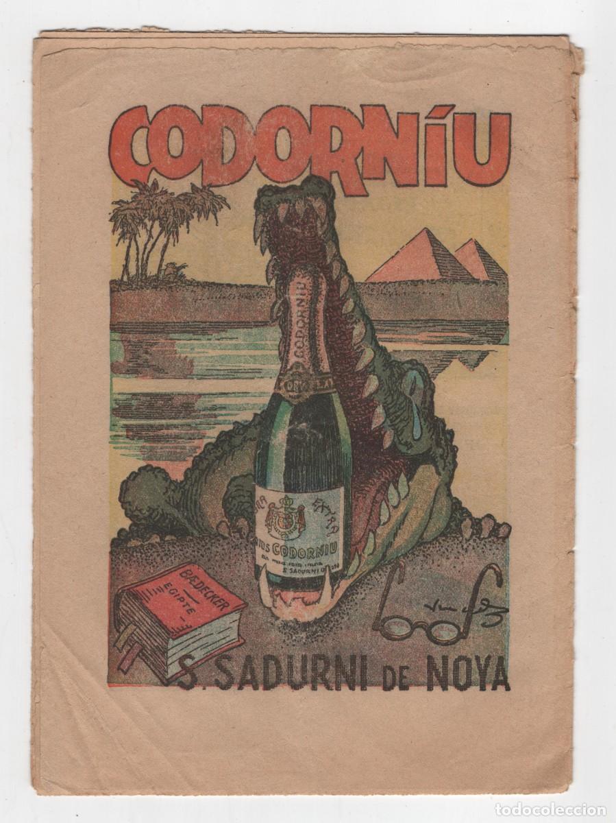 Tebeos: EN PATUFET NUMERO 1209 EN CATALA BARCELONA 21 DE JUNY DE 1927 IMAGEN DE DOS CARAS