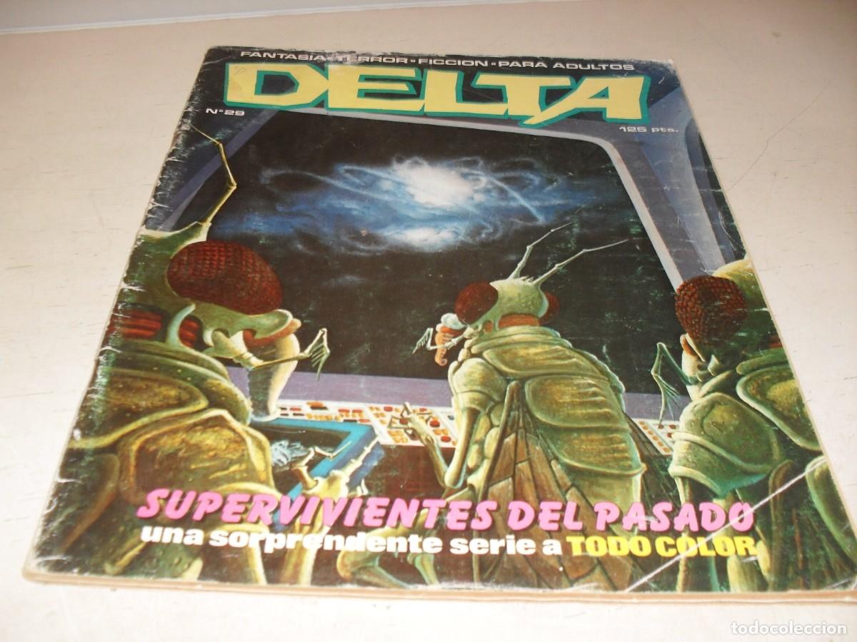 Tebeos: DELTA N&ordm; 29,DE 49,CON SUPERVIVIENTES DEL PASADO,DE ALFONSO AZPIRI,EDITA DELTA,1980