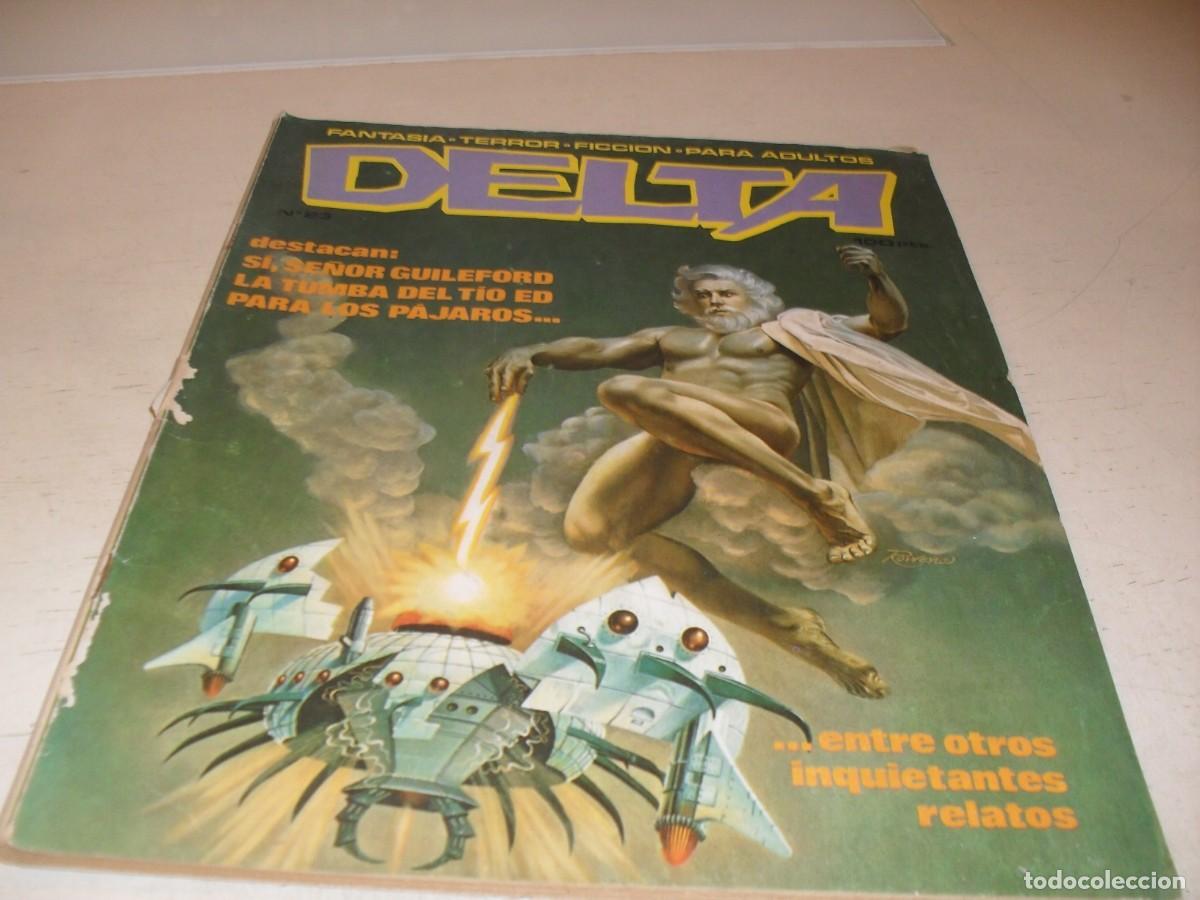 Tebeos: DELTA N&ordm; 23,DE 49,CON EL DOCTOR PHIBES EN CONTRAPORTADA,EDITA DELTA,1980