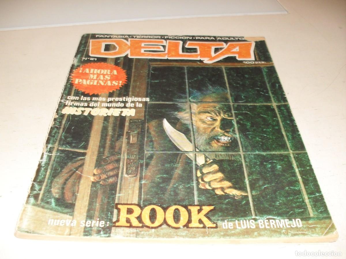 Tebeos: DELTA N&ordm; 21,DE 49,CON ROOK,DE LUIS BERMEJO,EDITA DELTA,1980